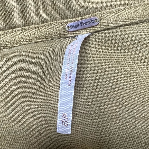 Free People Ruby Jacket in Dirty Olive Shacket - Picture 6 of 9